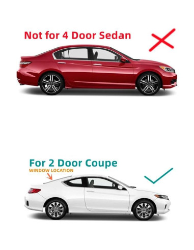 Cristal Trasero Calentado Honda Accord Coupé 2013-2017