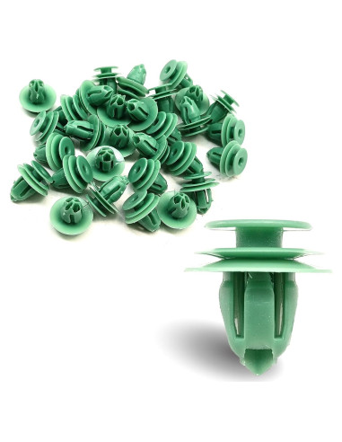 30 Clips de Panel de Puerta Interior Dunviku 91560-SZW-003