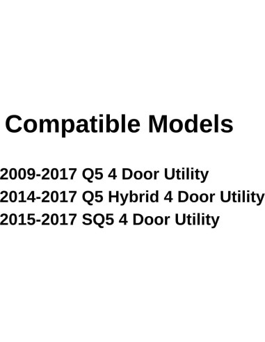 Ventana trasera derecha Audi Q5/SQ5 2009-2017 vidrio templado