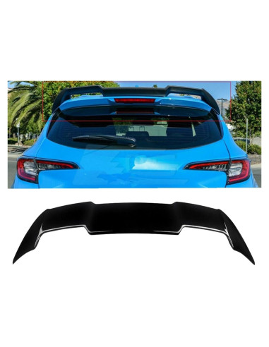 Alerón Trasero Toyota Corolla Hatchback 2019-2024 Negro Brillante