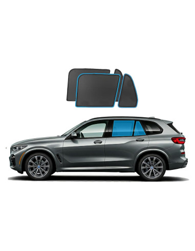 Protectores Solares para Ventanas Laterales BMW X5 2019-2025 - 2 Piezas
