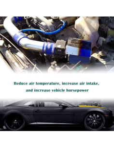 Funda de Filtro de Aire RYANSTAR Universal 6.35-8.89 cm Acero Inoxidable 2