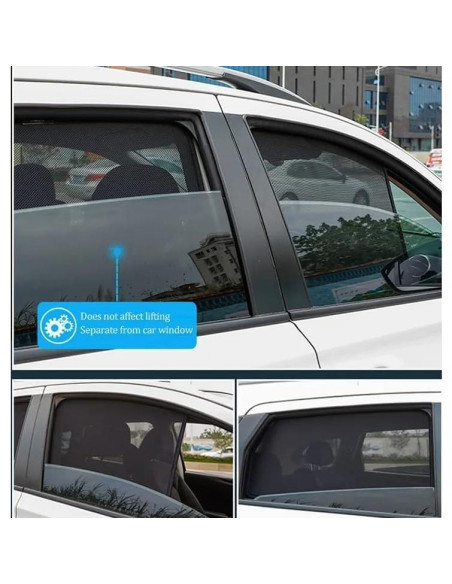 Protectores Solares para Ventanas Laterales BMW X5 2019-2025 - 2 Piezas