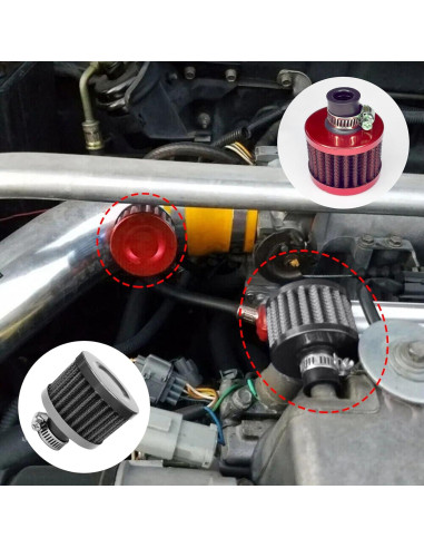 Filtro de Aire Frío Qboonpt-LXQC01 para Automóvil 1.19 cm