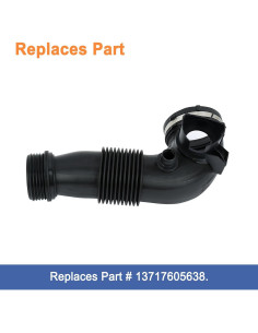 Manguera de entrada de aire motor YOUYIEN para BMW 320i 328i 428i 528i 2012-2017 2