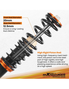 Coilovers Ajustables maXpeedingrods para BMW 3 Series E90 E91 E92 E93 2005-2013 2