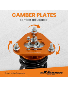 Amortiguadores Ajustables maXpeedingrods para Toyota Corolla E130 2003-2008 2