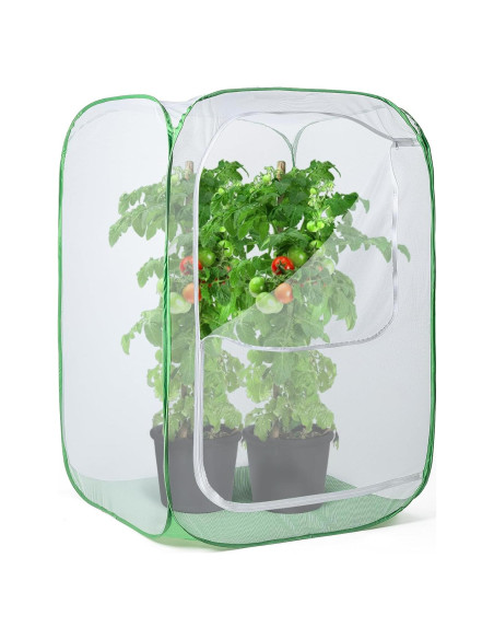 Jaula Plegable para Plantas RESTCLOUD 39.9x39.9x60 cm