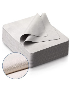 Paño de Limpieza iGeyzoe 100 Pcs Suede 15x18 cm