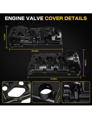 Kit Tapa Válvula Motor Aluminio Ford F-150 2013-2016