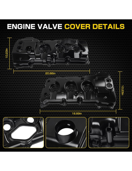 Kit Tapa Válvula Motor Aluminio Ford F-150 2013-2016