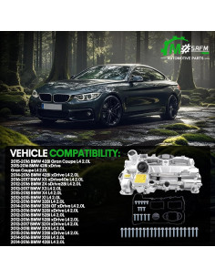 Kit Tapa de Válvula Motor MDSAFM para BMW 2.0L N20 2012-2018 2