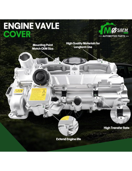 Kit Tapa de Válvula Motor MDSAFM para BMW 2.0L N20 2012-2018