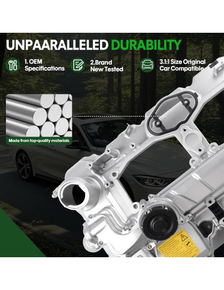 Kit Tapa de Válvula Motor MDSAFM para BMW 2.0L N20 2012-2018