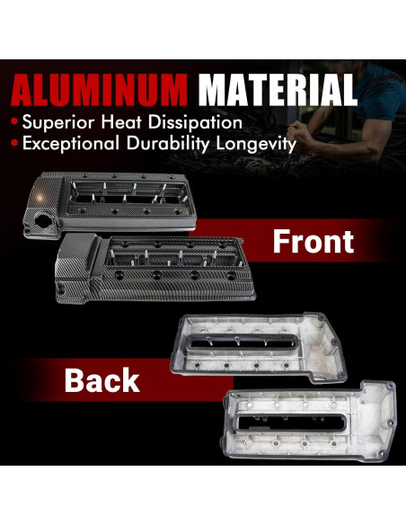 Conjunto Tapa Válvula Aluminio MITZONE BMW 740i 740iL E38 4.4L