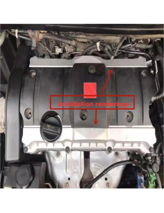 Cubierta de Válvula de Aluminio FXABEGQJ para Citroen y Peugeot 2