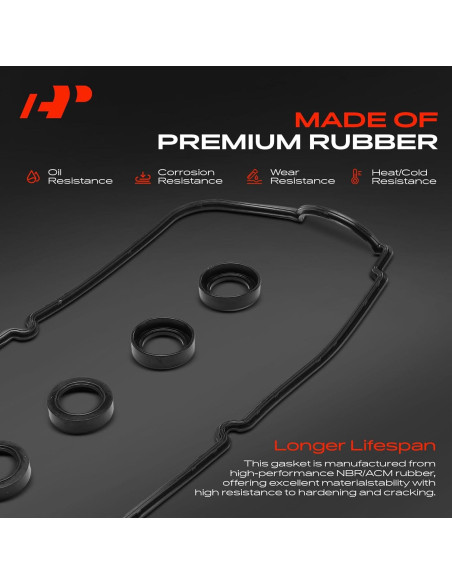 Juego de Junta de Tapa de Válvula A-Premium para Chevrolet y Suzuki
