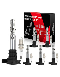 Paquete 6 Bobinas de Encendido y 6 Bujías Iridio ASAPE