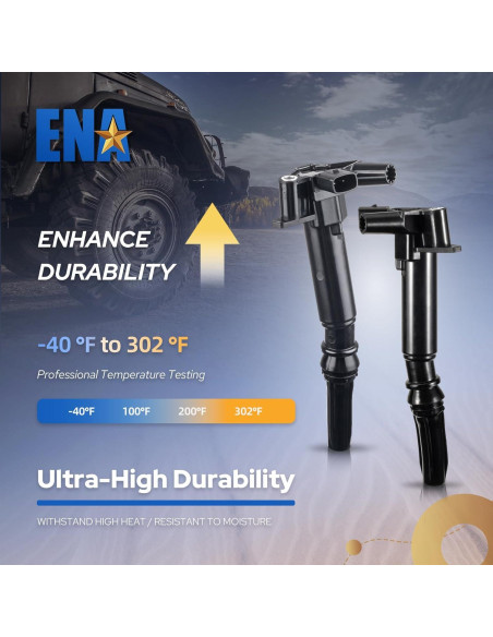 Pack 8 Bobinas de Encendido ENA 6.2L V8 para Ford F-150 F-250 F-350