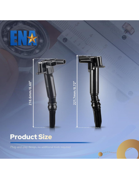 Pack 8 Bobinas de Encendido ENA 6.2L V8 para Ford F-150 F-250 F-350