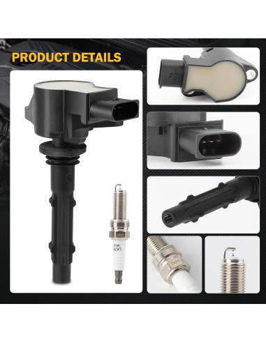 Paquete de Bobinas de Encendido y Bujía Iridio X4XZ UF535/95983