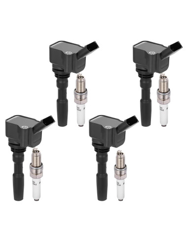 Kit de Bobinas de Encendido y Bujías SYKRSS para Audi y VW