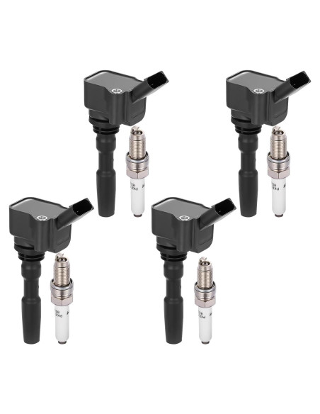Kit de Bobinas de Encendido y Bujías SYKRSS para Audi y VW