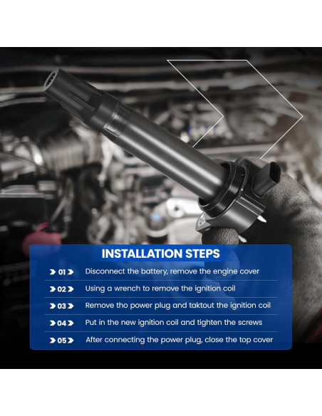 Kit de Bobinas de Encendido y Bujías SYKRSS para Audi y VW