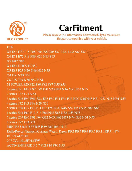 Bobina de Encendido HLZ PRODUCT UF667 Compatible BMW