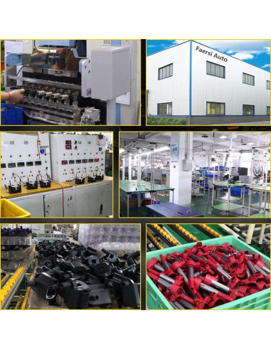 Paquete de 6 Bobinas de Encendido FAERSI para Honda y Acura