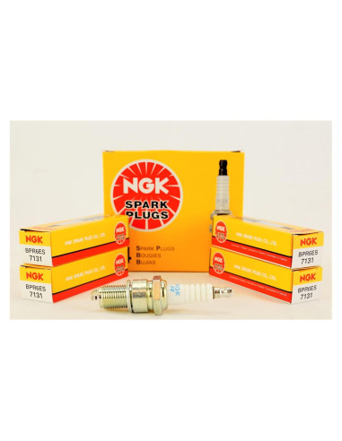 Juego de 4 Bujías Estándar NGK BPR6ES para Vehículos