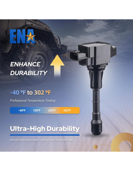 ENA Juego de 6 Bobinas de Encendido para Nissan Infiniti 2.5L 3.5L