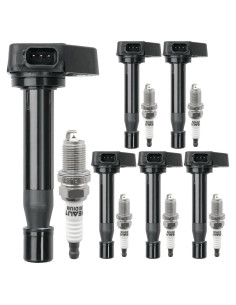 Paquete Bobinas de Encendido OYEAUTO UF242 + Bujías Iridio 6 Unidades