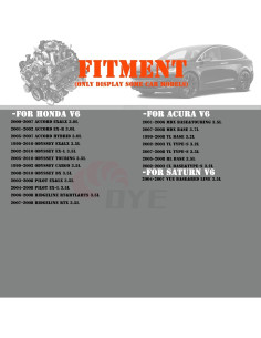 Paquete Bobinas de Encendido OYEAUTO UF242 + Bujías Iridio 6 Unidades 2