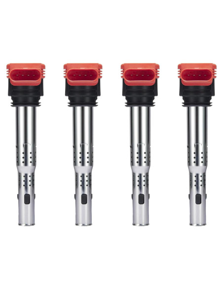 Bobinas de Encendido BDFHYK UF529 para Audi y VW - Juego de 4