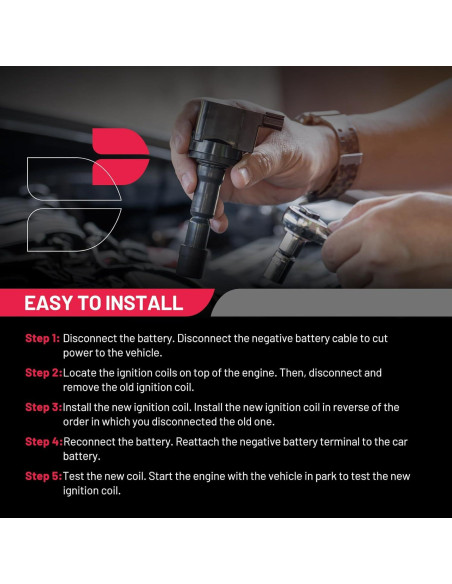 Bobinas de Encendido BDFHYK UF529 para Audi y VW - Juego de 4