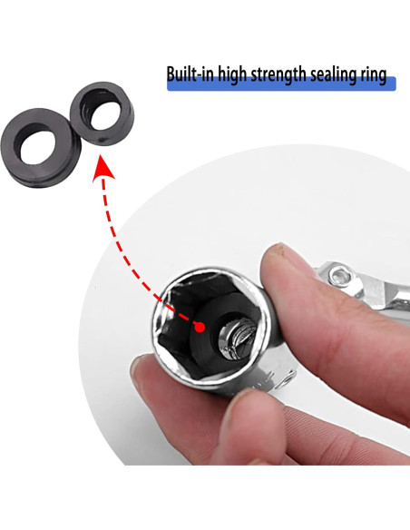 Llave de Bujías Universal Piburth 16mm y 21mm con Mango en T