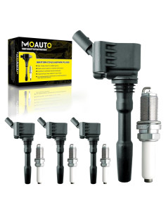 Kit de 4 Bobinas de Encendido y Bujías Iridio MOAUTO 06J905110G