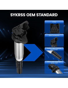 Paquete de 6 Bobinas de Encendido SYKRSS UF571 para BMW 2