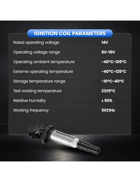 Paquete de 6 Bobinas de Encendido SYKRSS UF571 para BMW