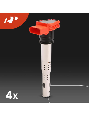 Juego de 8 Bobinas de Encendido y Bujías Iridio A-Premium