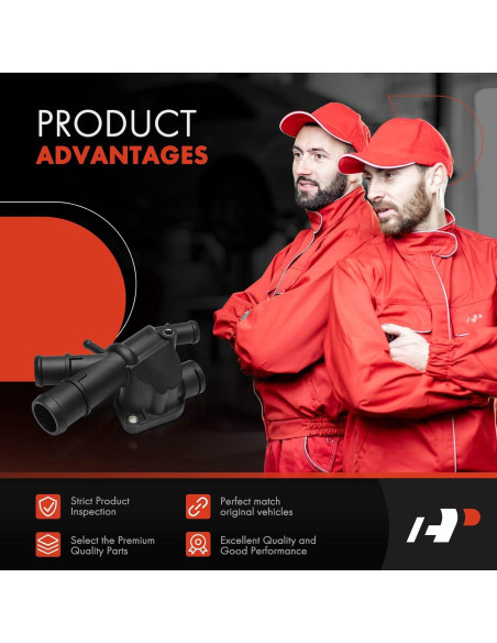 Conector de Flange de Manguera A-Premium para Volkswagen y Audi