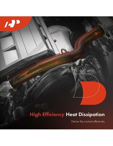 Manguera de Refrigerante Superior A-Premium para BMW E39 2.5L-3.0L