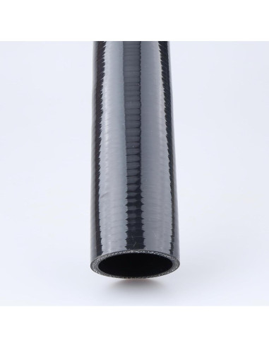 Manguera de Silicona AC PERFORMANCE 1.75" ID 1 Metro Negra