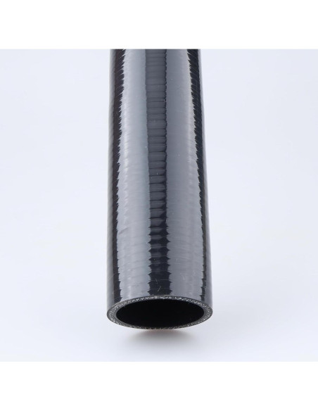 Manguera de Silicona AC PERFORMANCE 1.75" ID 1 Metro Negra