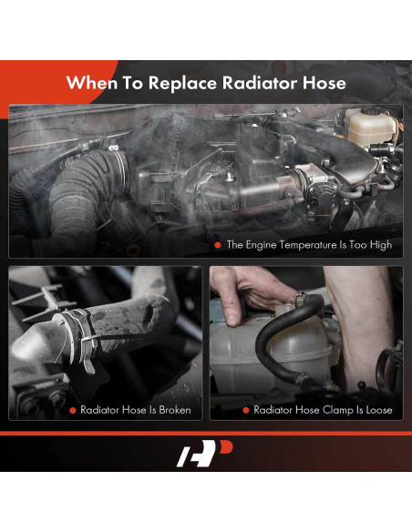 Manguera de Refrigerante Superior A-Premium para BMW E39 2.5L-3.0L