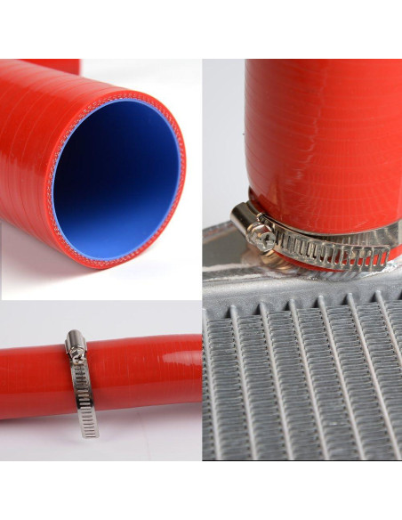 Kit Mangueras Silicona Rojo HaoTang para Honda Civic 1.8L 2006-2011