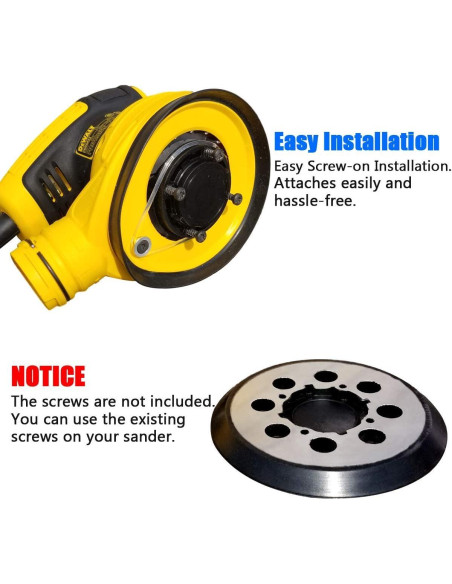 Pad de Lijado de Metal 12.7 cm H2solution para DeWalt