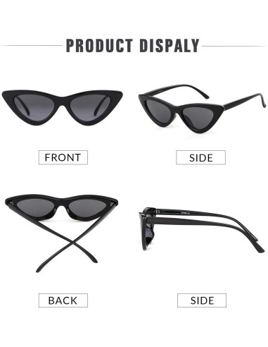 Gafas de Sol Retro Cateye GIFIORE UV400 para Mujeres