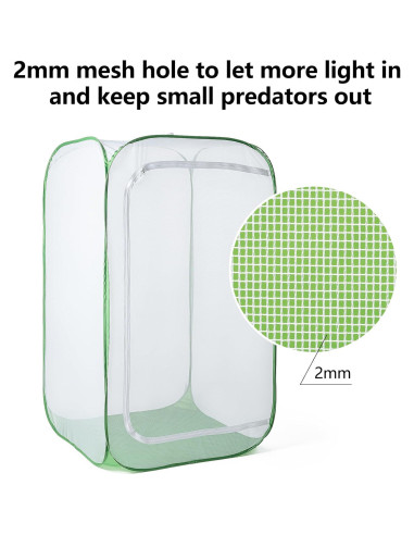 Jaula Plegable para Plantas RESTCLOUD 39.9x39.9x60 cm